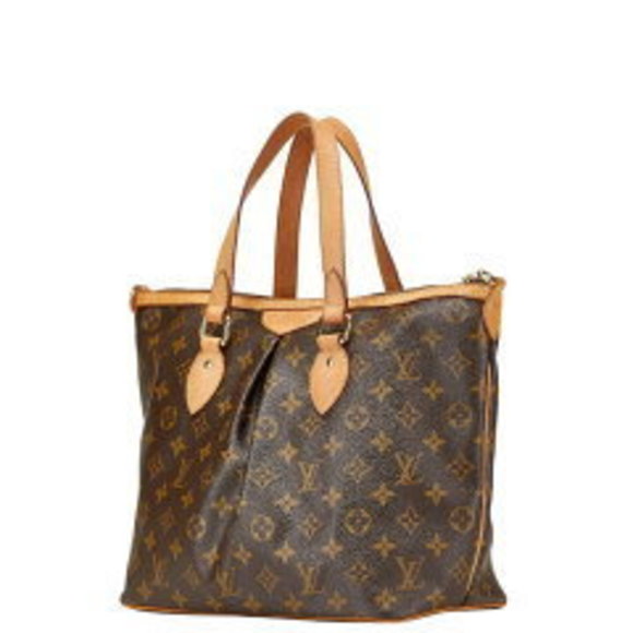 Louis Vuitton Handbags - Louis Vuitton Bag Brown Shoulder Palermo Monogram Leather